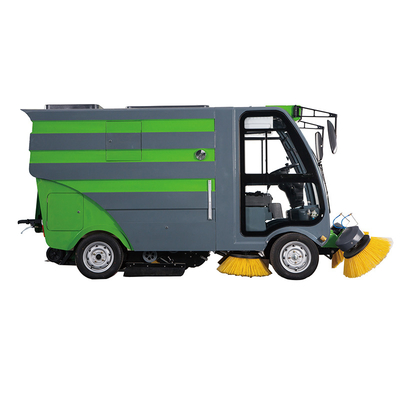 Equipamento de limpeza incluido de quatro rodas amplamente utilizado da máquina automática especial da vassoura do projeto